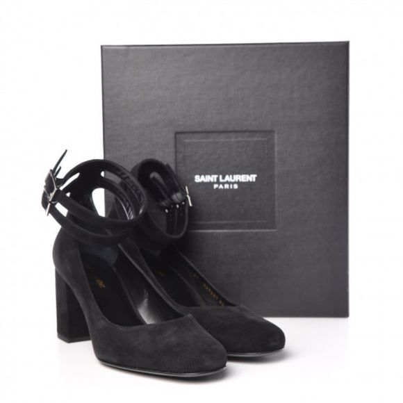 NIB Saint Laurent Strap Pumps. 40 - Picture 8 of 8